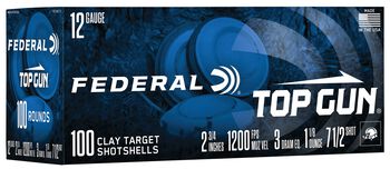 Top Gun, 12 Gauge, 7.5 Shot, 2-3/4 in, 1 1/8 oz, 1200 fps