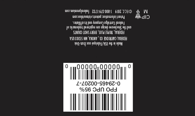 Game Load Upland Heavy Field, 12 Gauge, 7.5 Shot, 2-3/4 in, 1 1/8 oz, 1255 fps