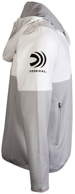 Federal/Waggle 1/2 Zip Hoodie Gray