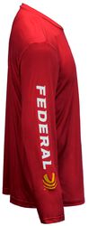 Federal XT Performance L/S T-Shirt Red