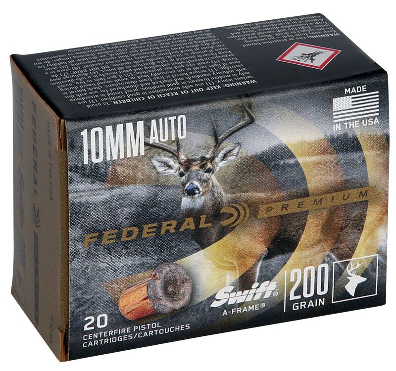 Swift A-Frame, 10mm Auto, 200 Grain, Swift A-Frame, 1100 fps