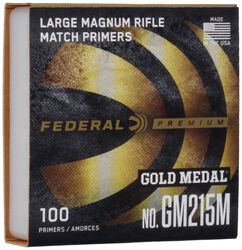 Gold Medal Centerfire Primer, Large Magnum Rifle Match
