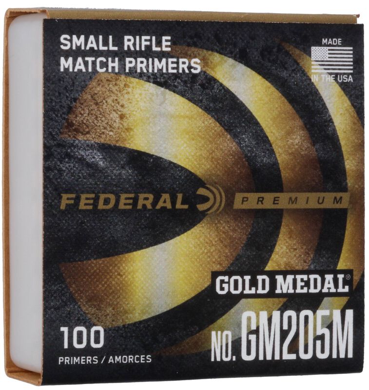 Gold Medal Centerfire Primer, Small Rifle Match