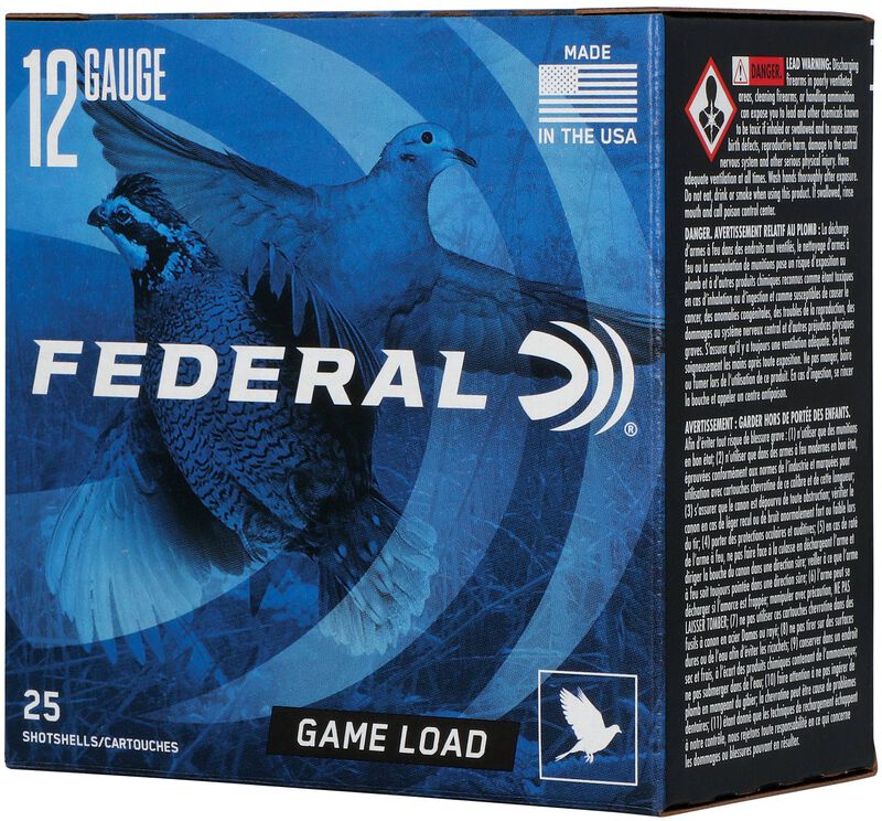 Game Load Upland, 12 Gauge, 8 Shot, 2-3/4 in, 1 oz, 1290 fps