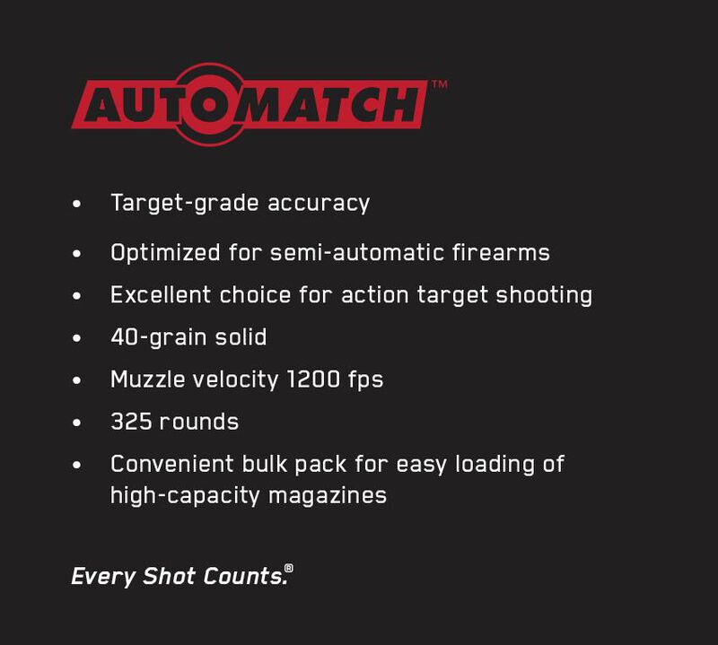 Champion Training - Rimfire, 22 LR, 40 Grain, Lead Round Nose, 1200 fps