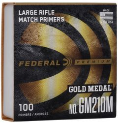 Gold Medal Centerfire Primer, Large Rifle Match