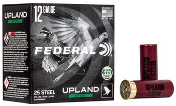 Upland Steel, 12 Gauge, 7.5 Shot, 2-3/4 in, 1 1/8 oz, 1400 fps