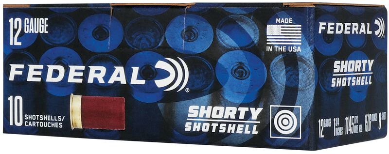 Shorty Shells, 12 Gauge, 8 Shot, 1-3/4 in, 15/16 oz, 1145 fps
