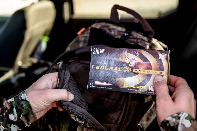 Berger Hybrid Hunter, 270 Win, 140 Grain, Berger Hybrid, 2950 fps