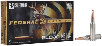 ELD-X, 6.5 Creedmoor, 143 Grain, ELD-X, 2700 fps