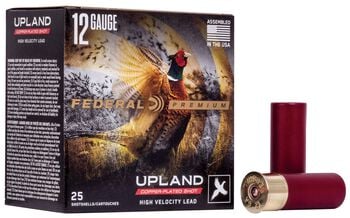 Upland High Velocity, 12 Gauge, 4 Shot, 2-3/4 in, 1 3/8 oz, 1500 fps