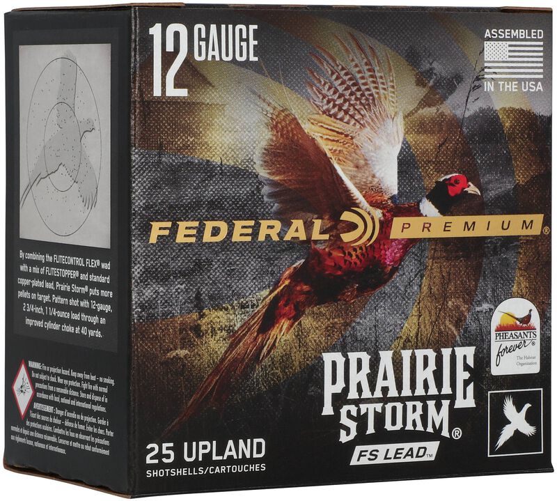 Prairie Storm FS Lead, 12 Gauge, 5 Shot, 3 in, 1 5/8 oz, 1350 fps