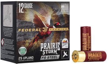Prairie Storm FS Steel, 12 Gauge, 3 Shot, 3 in, 1 1/8 oz, 1600 fps