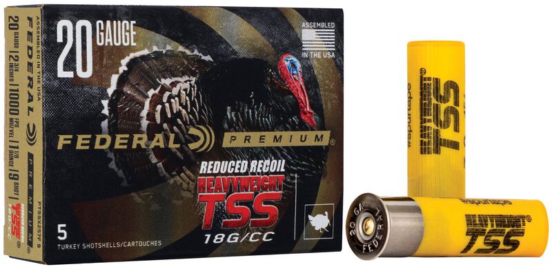 Heavyweight TSS, 20 Gauge, 9 Shot, 2-3/4 in, 1 1/8 oz, 1000 fps