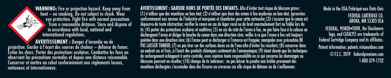 Power-Shok Copper Rifle, 300 Blackout, 120 Grain, Copper HP, 2100 fps