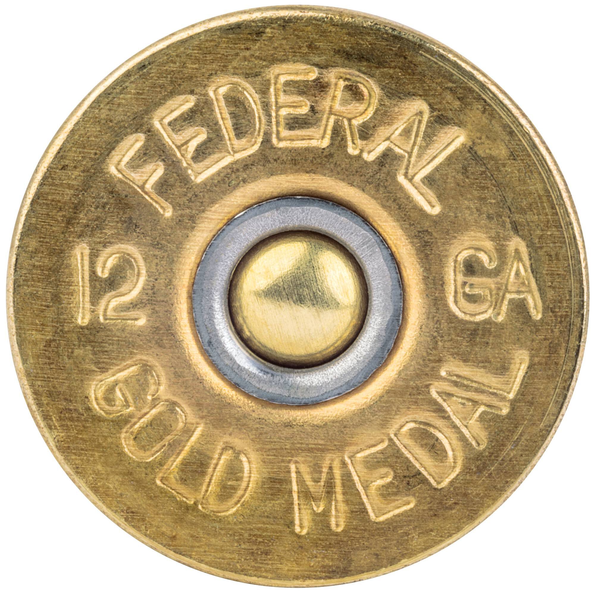 Federal Gold Medal Paper GMT11775 12ga 2-3/4in 1-1/8oz #7-1/2 – Smooth Paper Hull Trap Load, 25 Rounds - Image 2