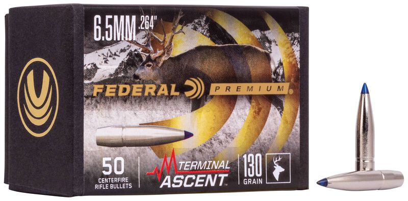 Terminal Ascent Component Bullet, .264, 130 Grain