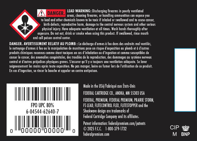 Prairie Storm FS Lead, 20 Gauge, 6 Shot, 2-3/4 in, 1 oz, 1350 fps