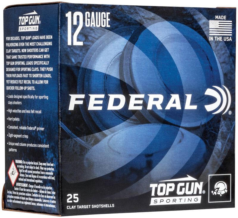 Top Gun, 12 Gauge, 7.5 Shot, 2-3/4 in, 1 oz, 1250 fps
