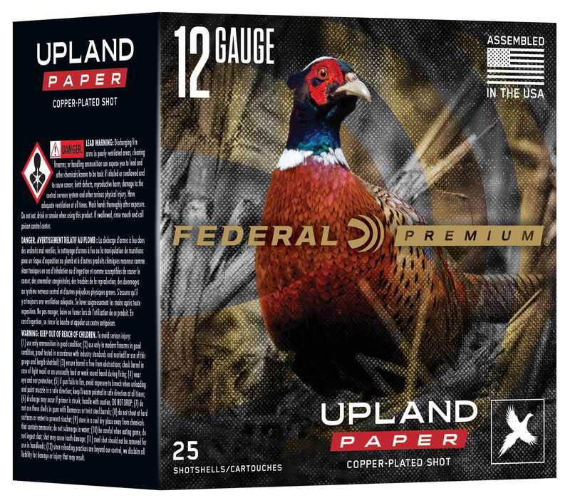 Upland Paper, 12 Gauge, 4 Shot, 2-3/4 in, 1 1/4 oz, 1330 fps