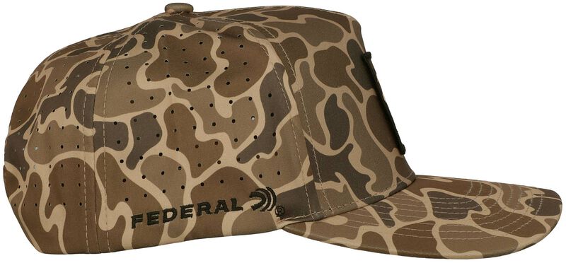 Federal/Waggle Mallard Patch Hat, Camo, One Size Fits Most