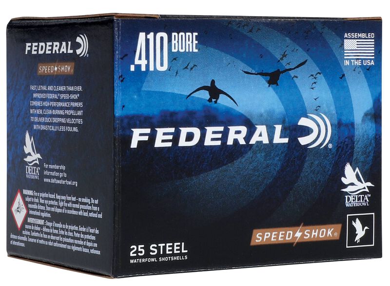 Speed-Shok, 410 Bore, 6 Shot, 3 in, 3/8 oz, 1400 fps