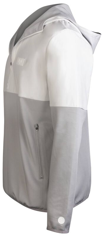 Federal/Waggle 1/2 Zip Hoodie Gray