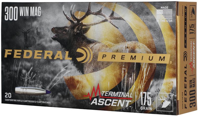 Terminal Ascent, 300 Win Mag, 175 Grain, Terminal Ascent, 3030 fps