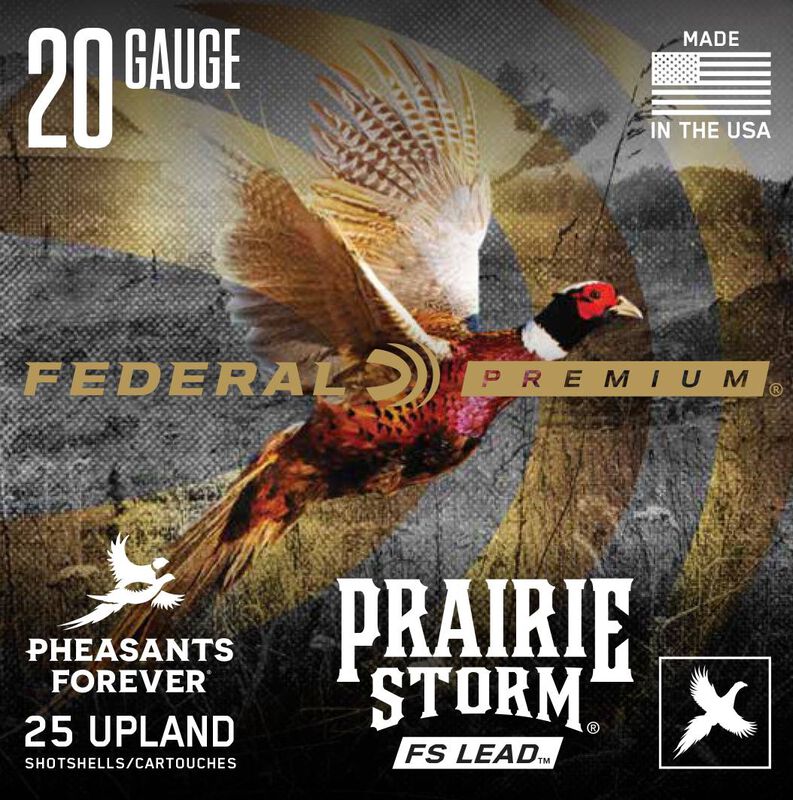 Prairie Storm FS Lead, 20 Gauge, 5 Shot, 2-3/4 in, 1 oz, 1350 fps
