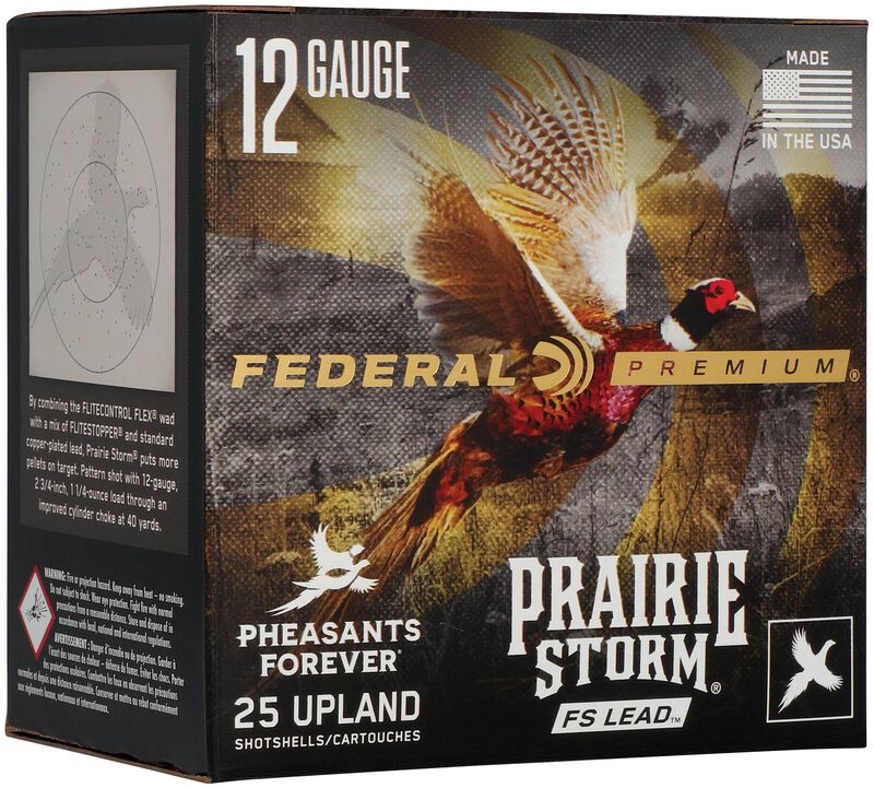 Prairie Storm FS Lead, 12 Gauge, 5 Shot, 3 in, 1 5/8 oz, 1350 fps