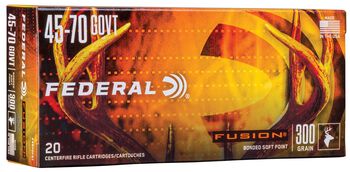 Fusion Rifle, 45-70 Government, 300 Grain, Fusion Soft Point, 1850 fps