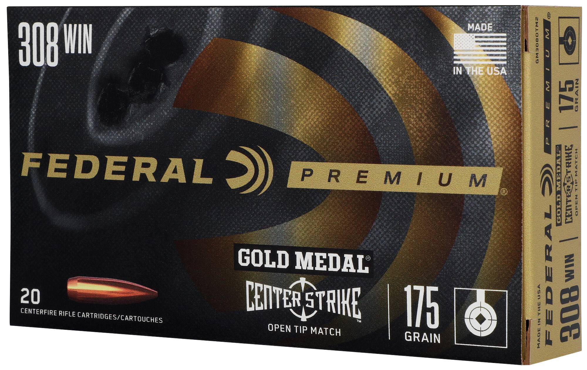 Federal 308 175gr CenterStrike OTM – Superior .308 Win Match Ammo, 2600 fps, 20 Rounds 2 Federal 308 175gr CenterStrike OTM – Superior .308 Win Match Ammo, 2600 fps, 20 Rounds - Image 2