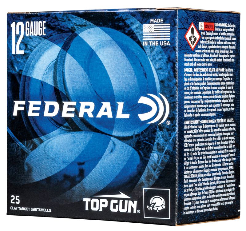 Top Gun, 12 Gauge, 8 Shot, 2-3/4 in, 1 oz, 1180 fps