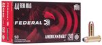 American Eagle Handgun, 44 Rem Magnum, 240 Grain, Jacketed Hollow Point, 1230 fps