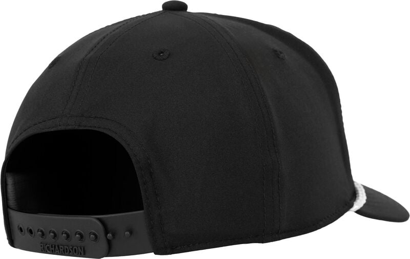 Federal 6.5 +Peak Rope Hat, Black, One Size Fits Most