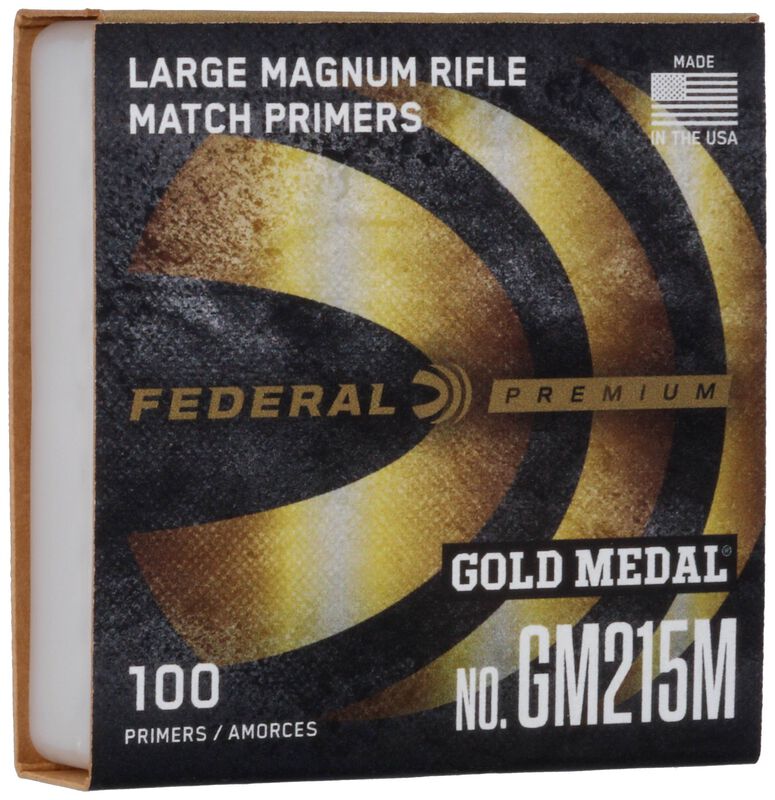 Gold Medal Centerfire Primer, Large Magnum Rifle Match