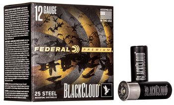 Black Cloud FS Steel, 12 Gauge, 2 Shot, 2-3/4 in, 1 1/8 oz, 1500 fps