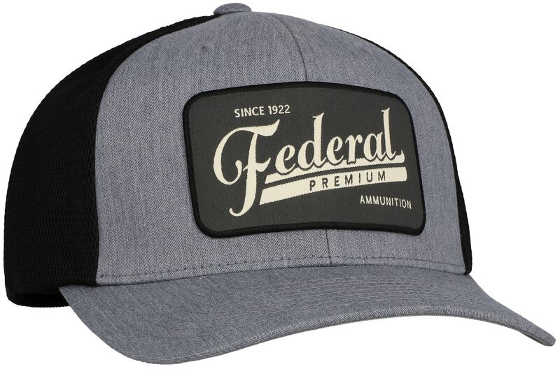 Federal Heritage Patch Hat Black, Cotton/Polyester, One Size Fits Most