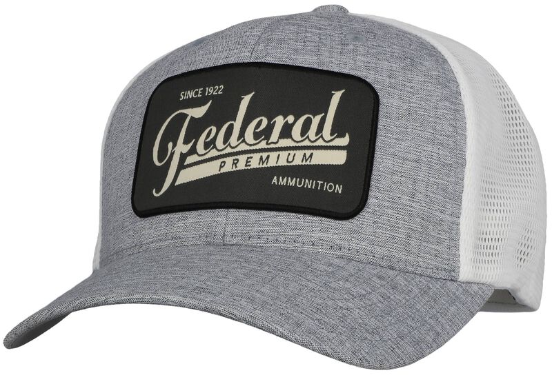Federal Heritage Patch Hat White, Cotton/Polyester, One Size Fits Most