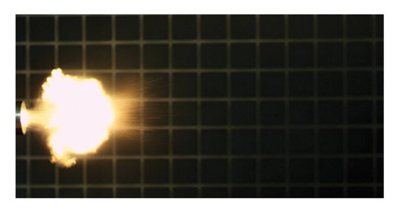 Syntech Action Pistol, 9mm Luger, 150 Grain, Syntech Jacket Flat Nose, 890 fps