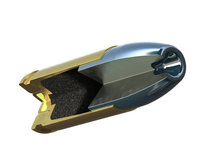 Syntech Defense, 9mm Luger, 138 Grain, Segmented Hollow Point, 1050 fps