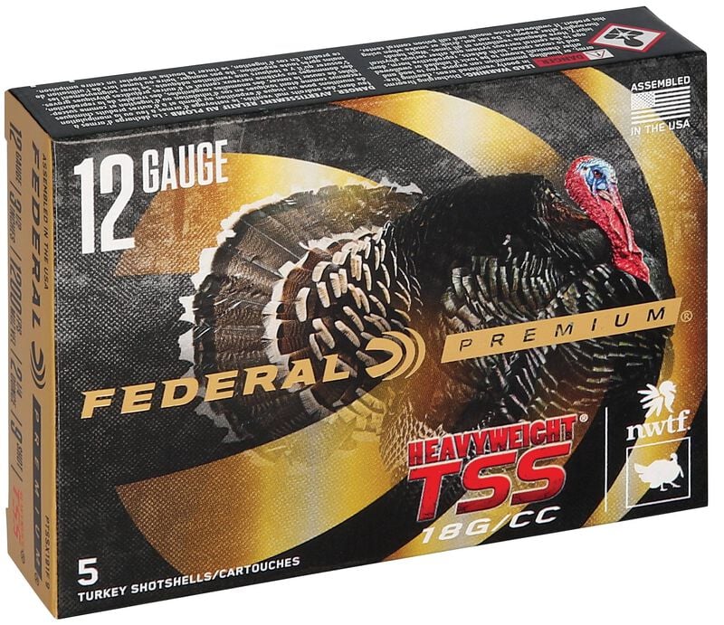 Heavyweight TSS, 12 Gauge, 9 Shot, 3-1/2 in, 2 1/4 oz, 1200 fps