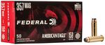 American Eagle Handgun, 357 Magnum, 158 Grain, Jacketed Soft Point, 1240 fps