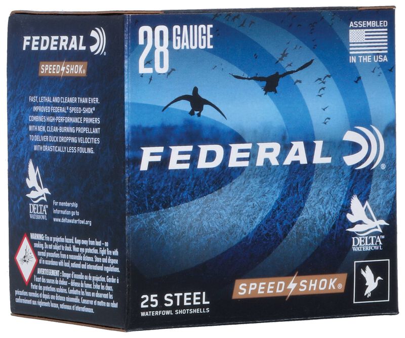 Speed-Shok, 28 Gauge, 6 Shot, 2-3/4 in, 5/8 oz, 1350 fps