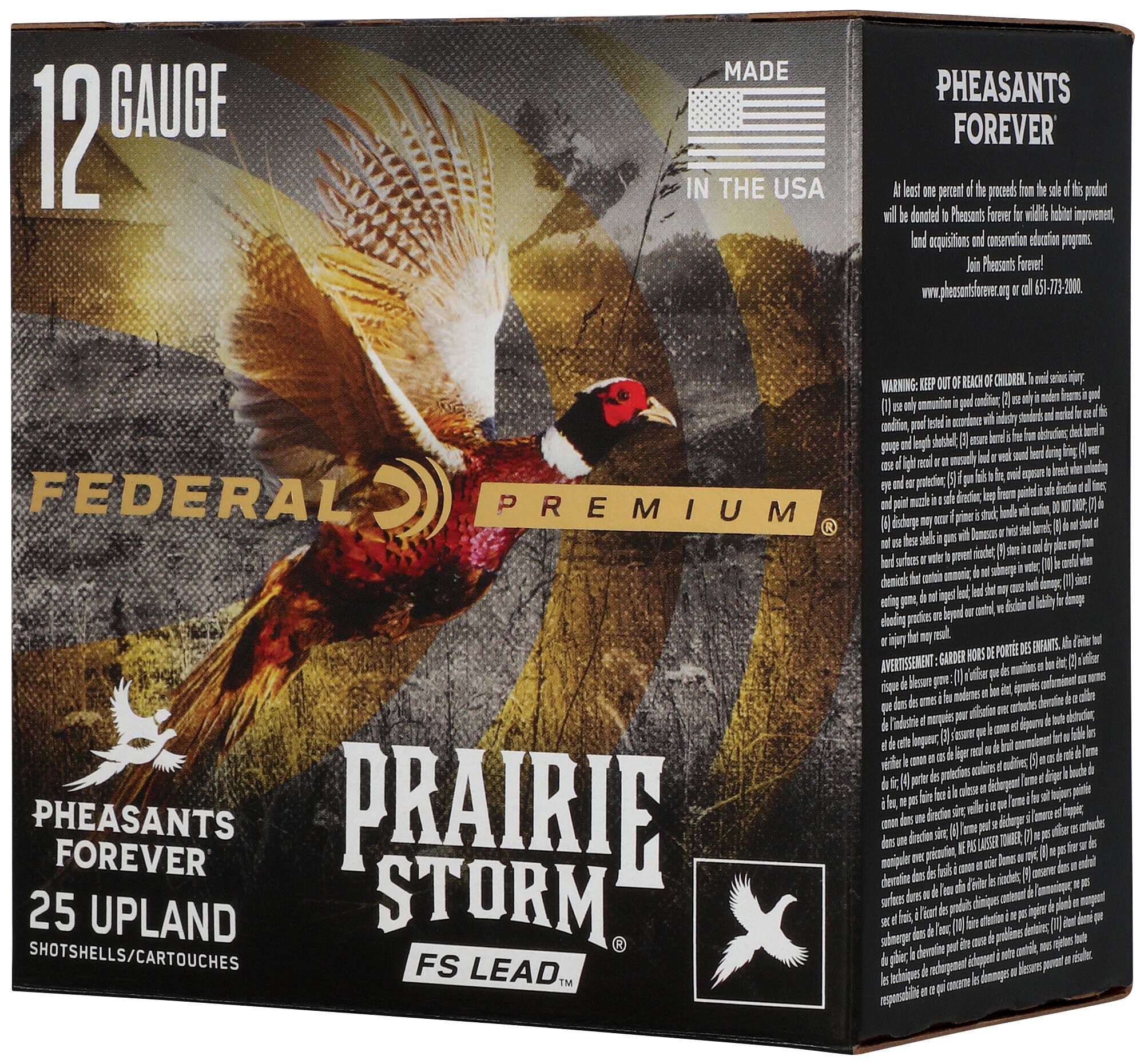 Buy Prairie Storm FS Lead 12 Gauge Ammo | 5 Shot, 1 1/4 oz, 2-3