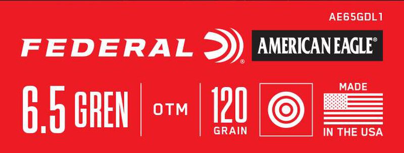 American Eagle Rifle, 6.5 Grendel, 120 Grain, Open Tip Match, 2610 fps
