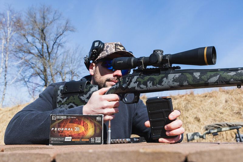 Fusion Tipped Rifle, 6.5 Creedmoor +Peak, 155 Grain, Fusion Tipped, 2900 fps