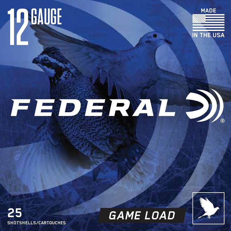 Game Load Upland, 12 Gauge, 8 Shot, 2-3/4 in, 1 oz, 1290 fps