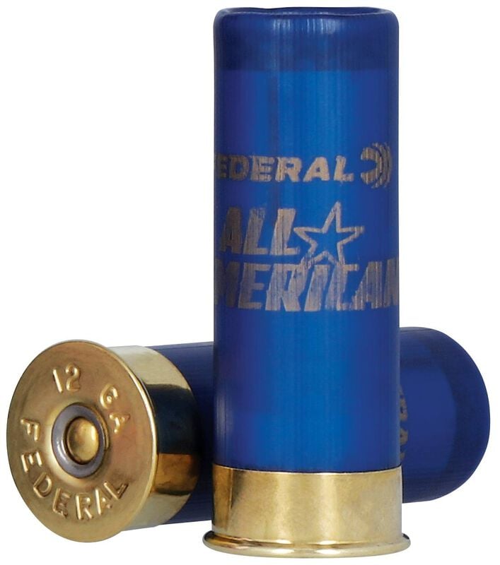 All-American, 12 Gauge, 8 Shot, 2-3/4 in, 1 1/8 oz, 1145 fps