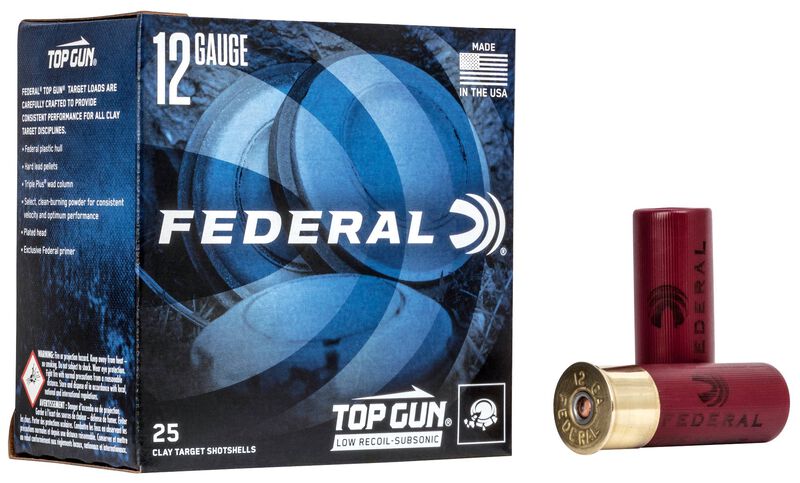 Top Gun - Subsonic, 12 Gauge, 7.5 Shot, 2-3/4 in, 1 1/8 oz, 900 fps